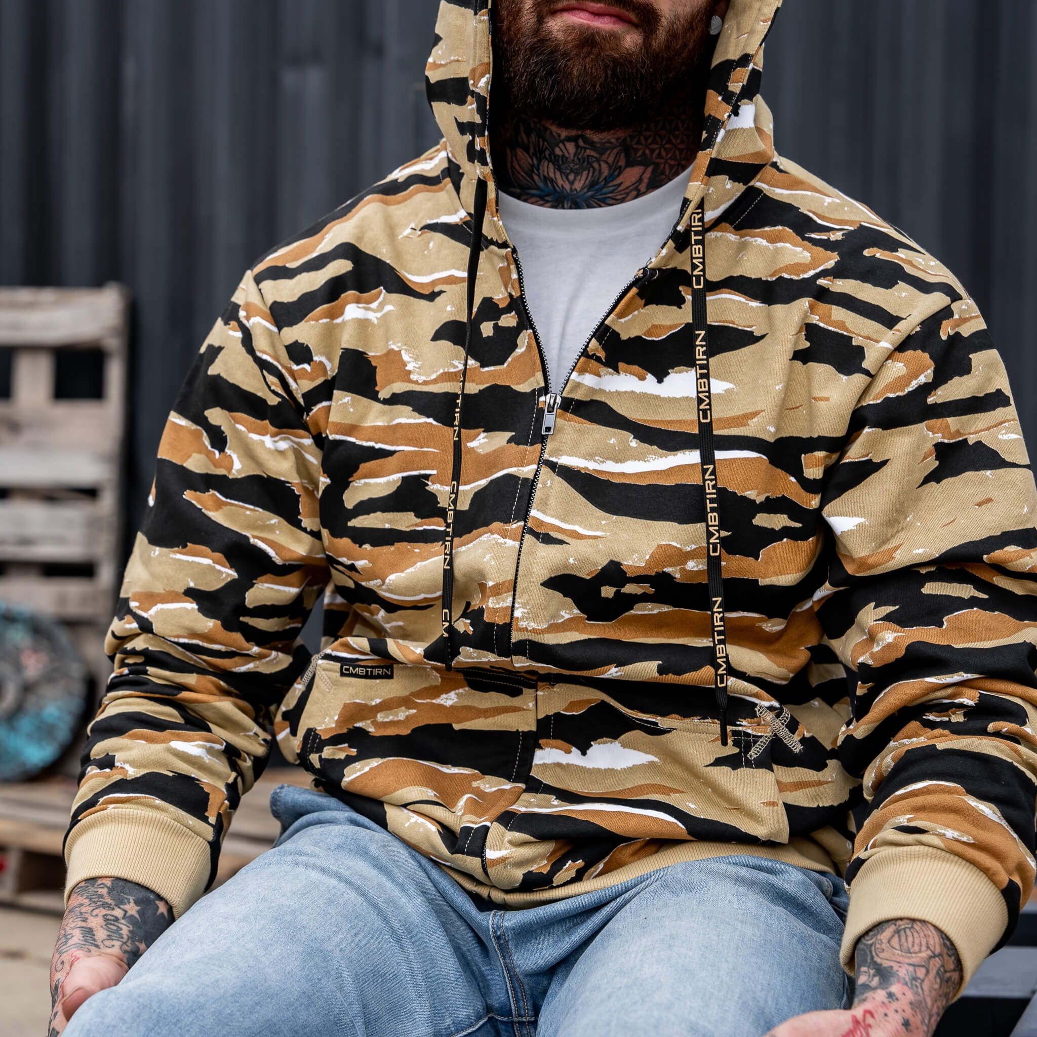 Men's Fleece Lined Zip Up Hoodie