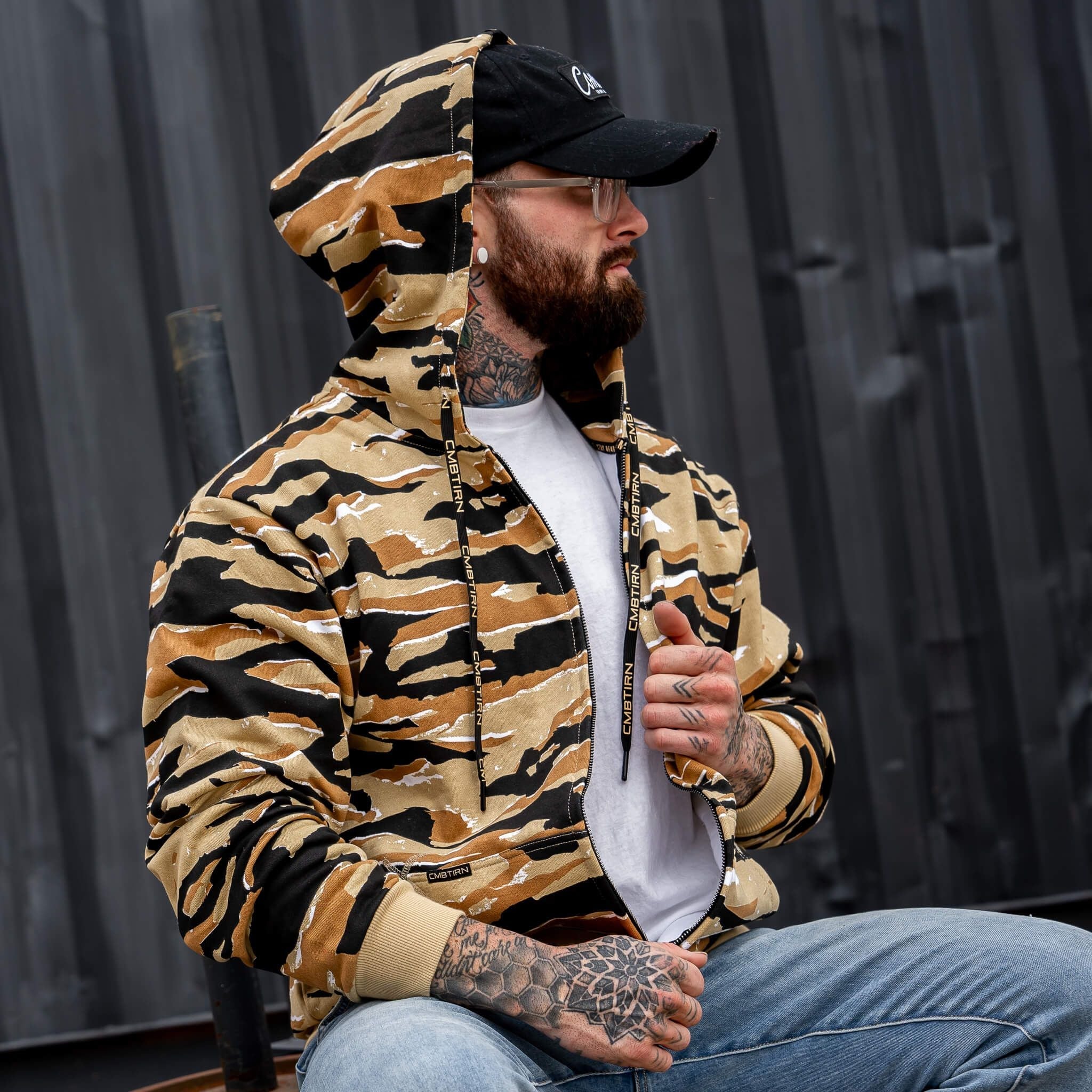 Men's Fleece Lined Zip Up Hoodie