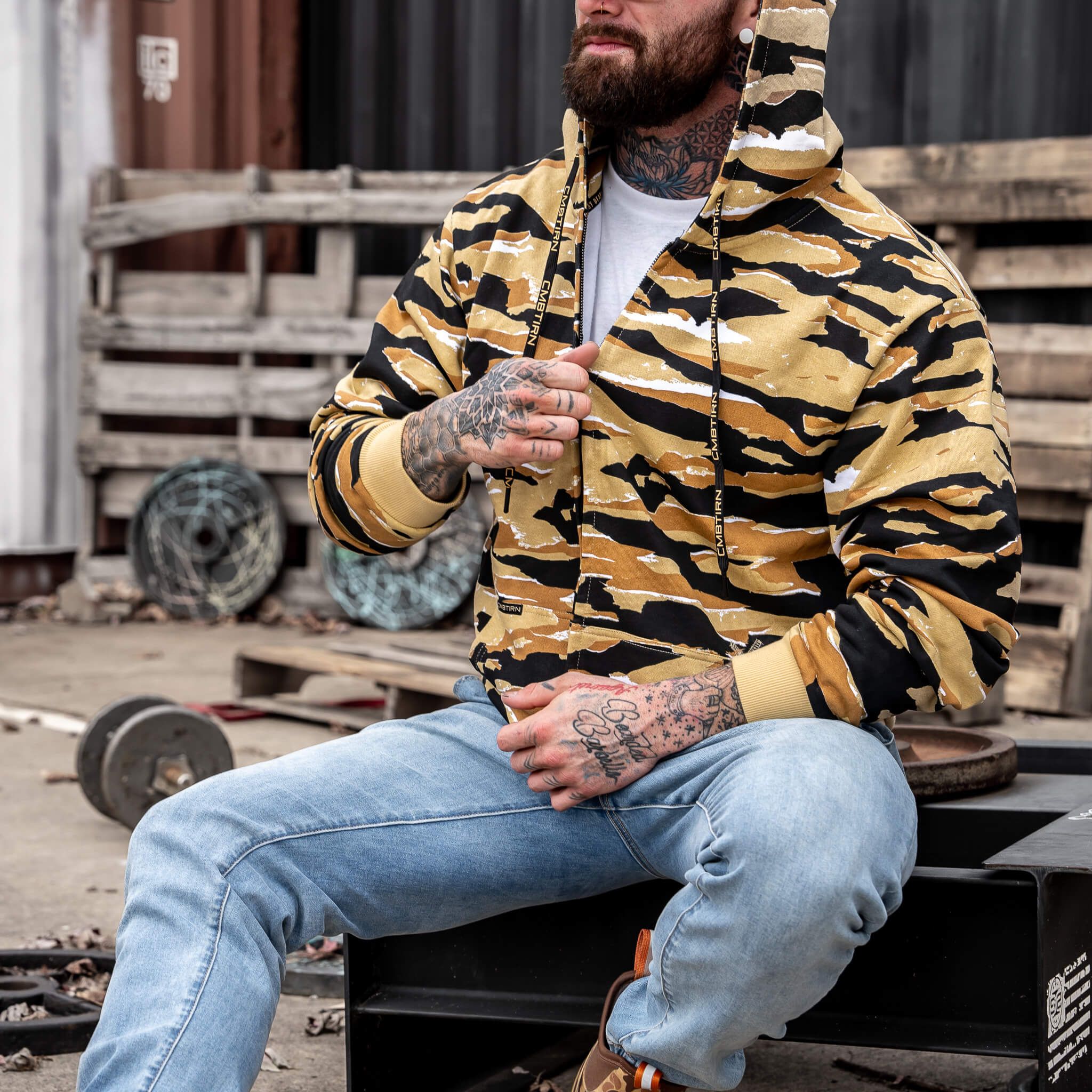 Men's Fleece Lined Zip Up Hoodie