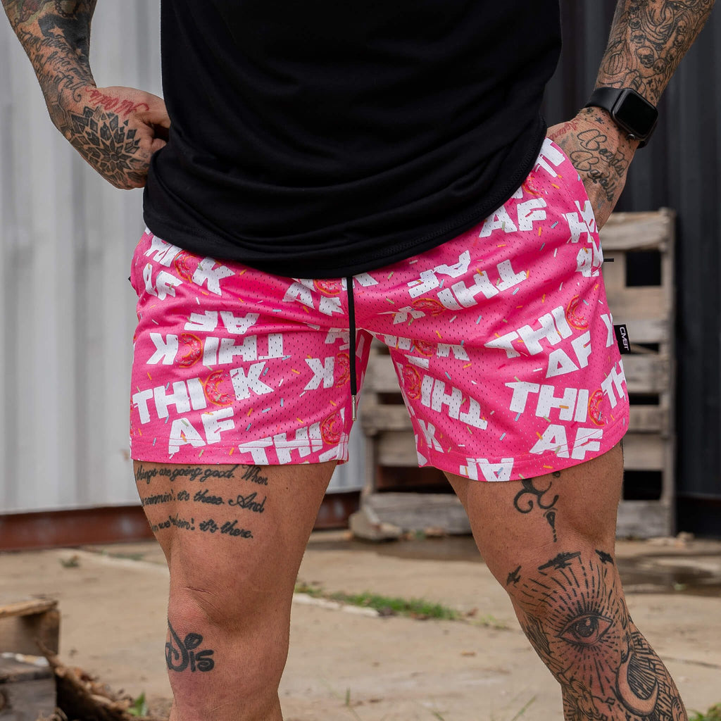 Mid Thigh Mesh Training / Lifestyle Shorts | 5"