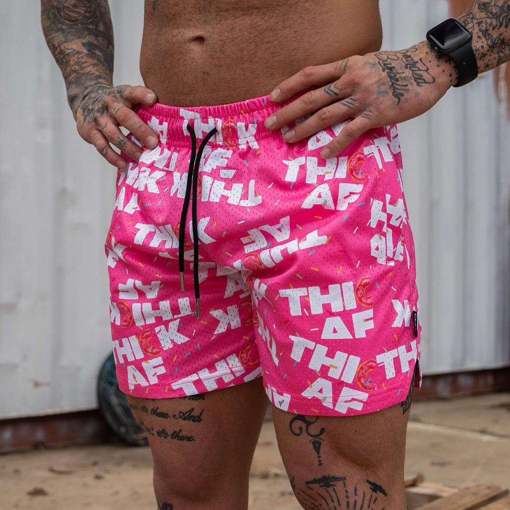 Mid Thigh Mesh Training / Lifestyle Shorts | 5"