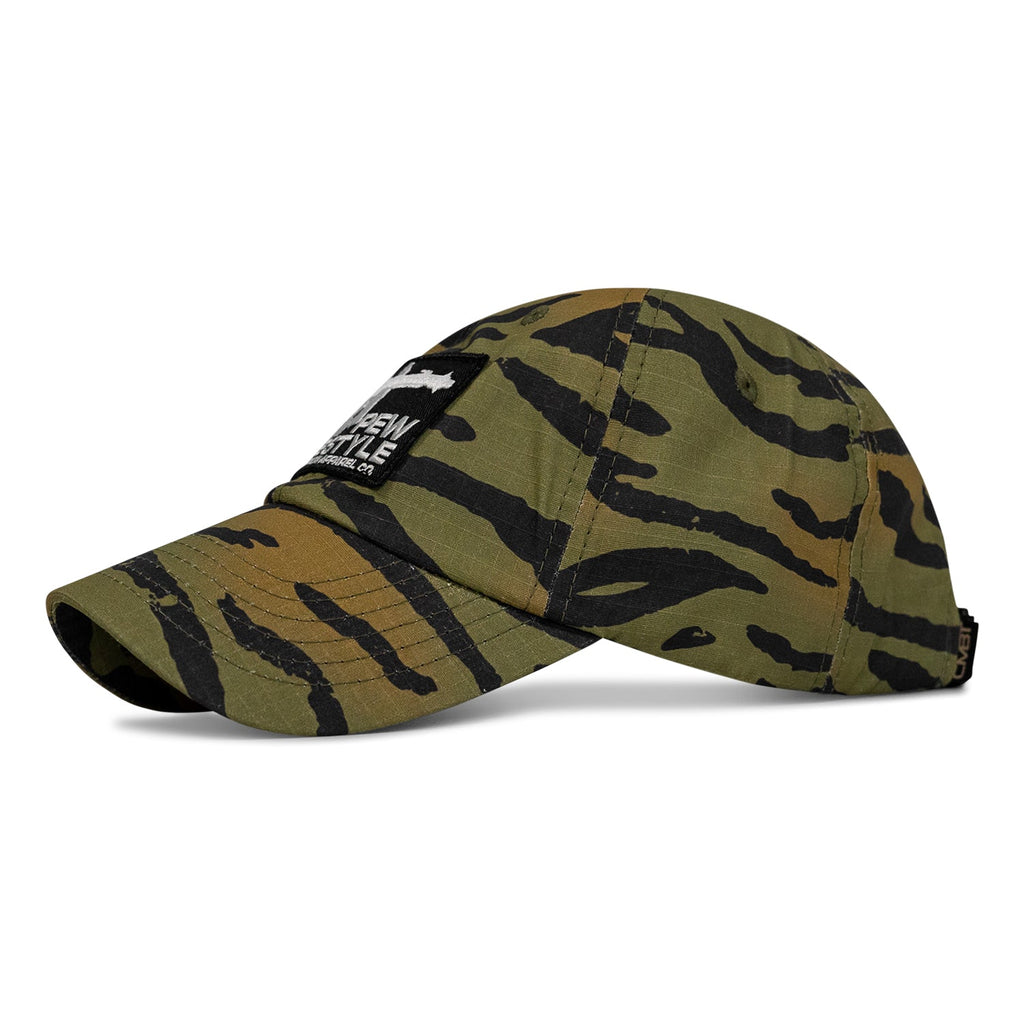 Ripstop Pew Pew Lifesyle Patch Tactical Ripstop Mesh Snapback Hat