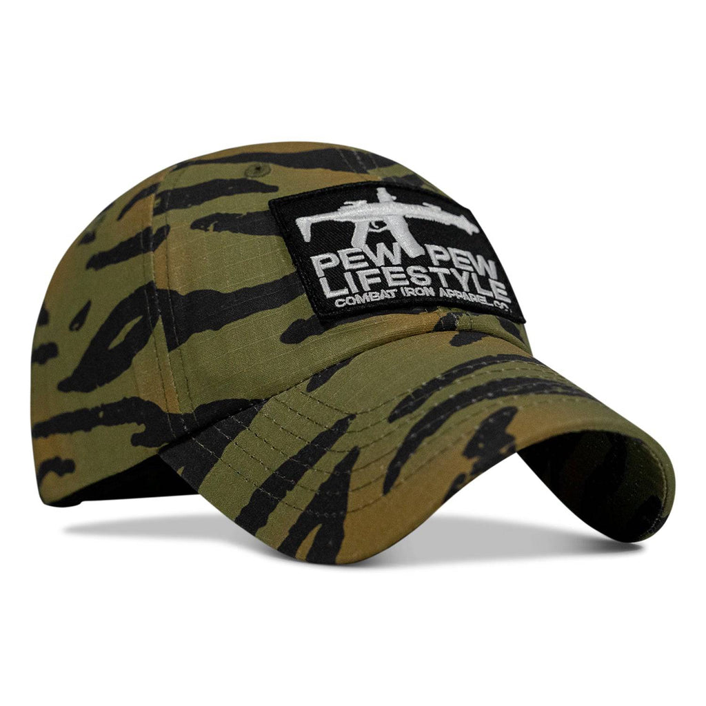 Ripstop Pew Pew Lifesyle Patch Tactical Ripstop Mesh Snapback Hat