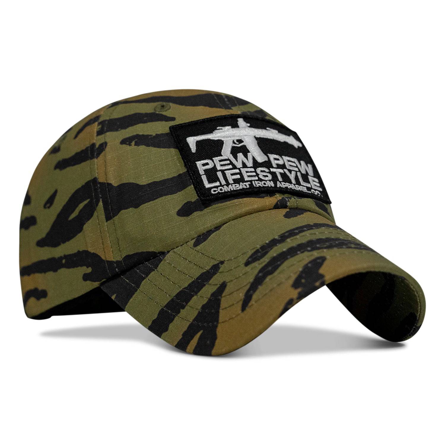 Ripstop Pew Pew Lifesyle Patch Tactical Ripstop Mesh Snapback Hat
