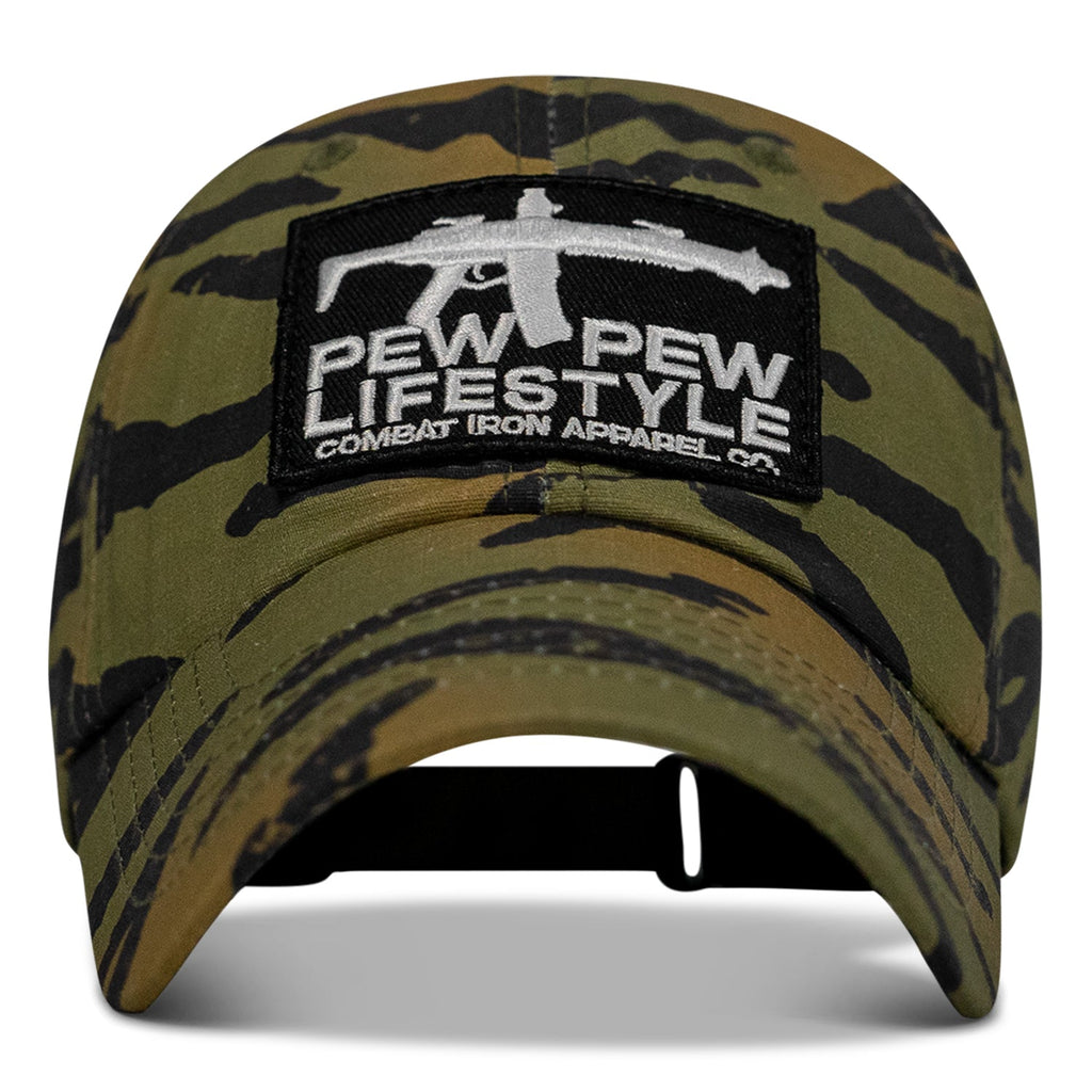 Ripstop Pew Pew Lifesyle Patch Tactical Ripstop Mesh Snapback Hat