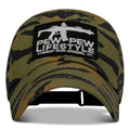 Ripstop Pew Pew Lifesyle Patch Tactical Ripstop Mesh Snapback Hat