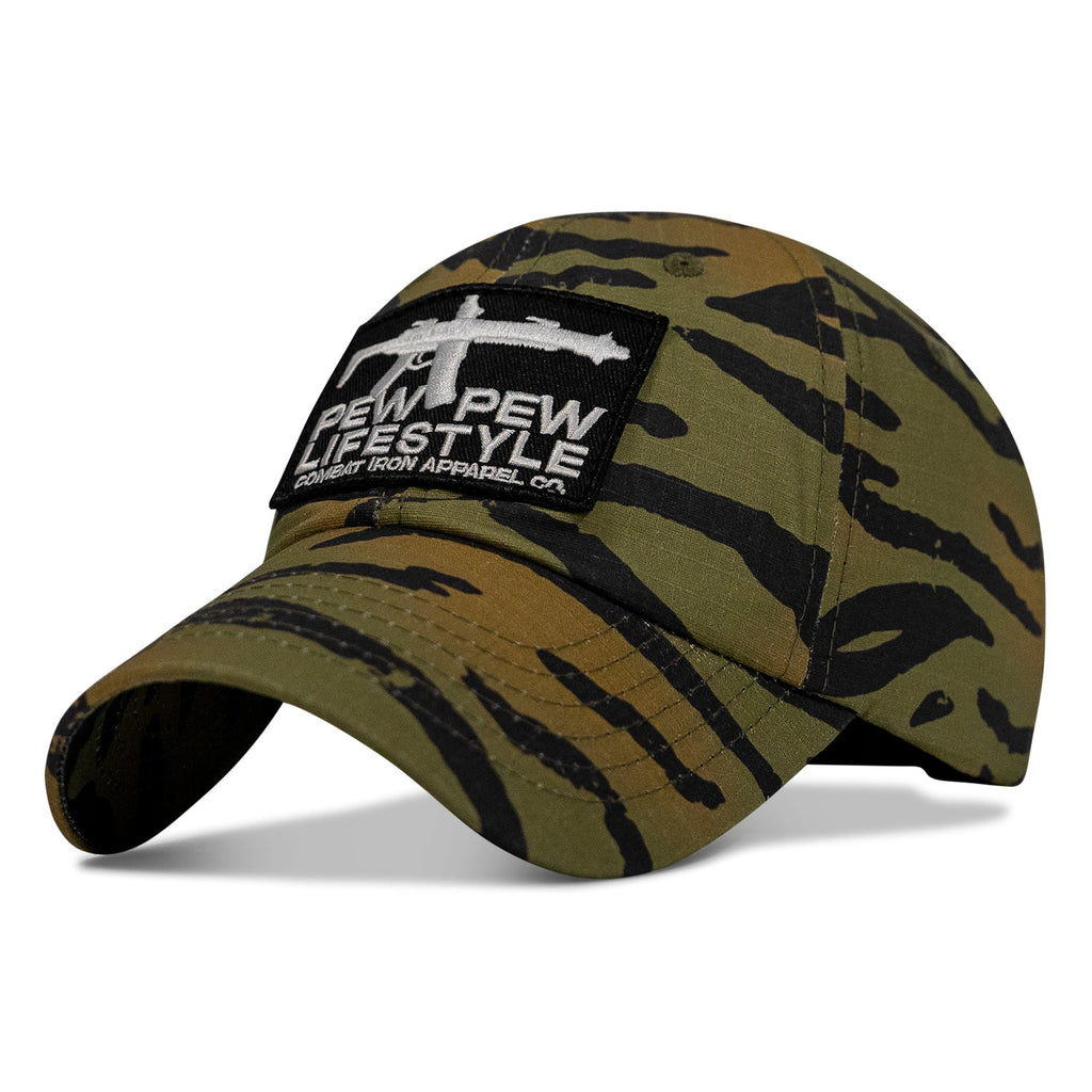 Ripstop Pew Pew Lifesyle Patch Tactical Ripstop Mesh Snapback Hat