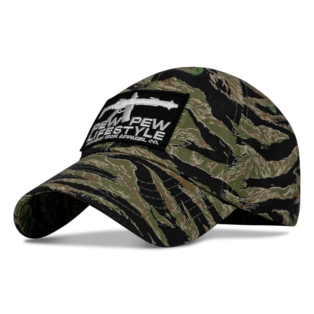 Ripstop Pew Pew Lifesyle Patch Tactical Ripstop Mesh Snapback Hat