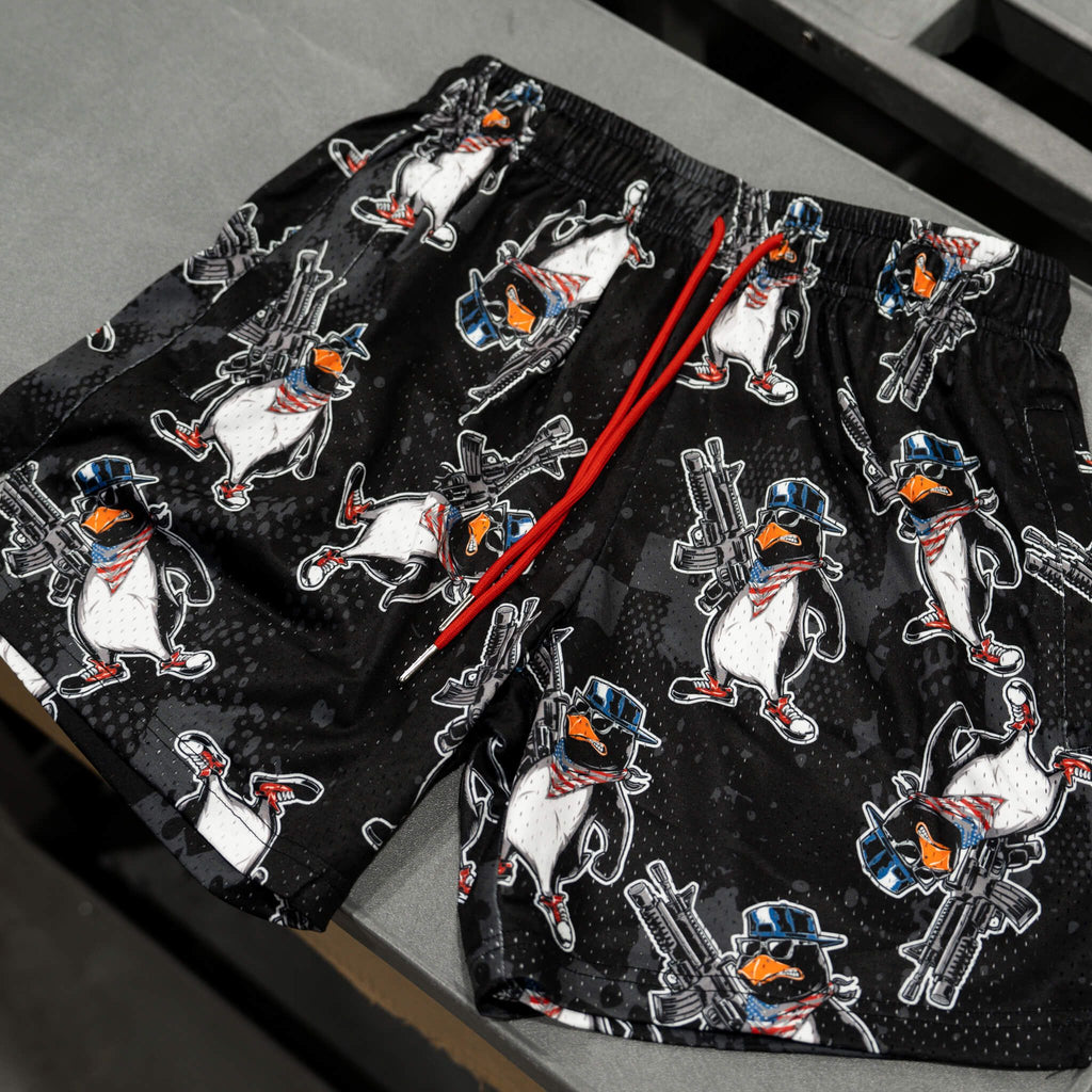 Mid Thigh Mesh Training / Lifestyle Shorts | 5"