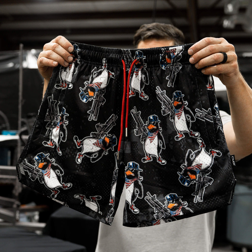 Mid Thigh Mesh Training / Lifestyle Shorts | 5"