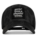 Savin' Lives & Pleasin' Wives Patch SnapBack Hat