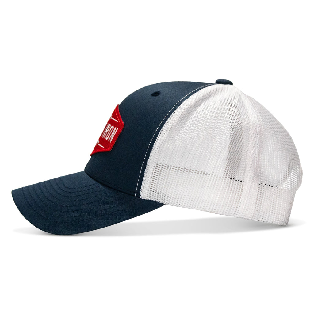 Original AR Red Patch Mid-Profile Mesh Snapback Hat