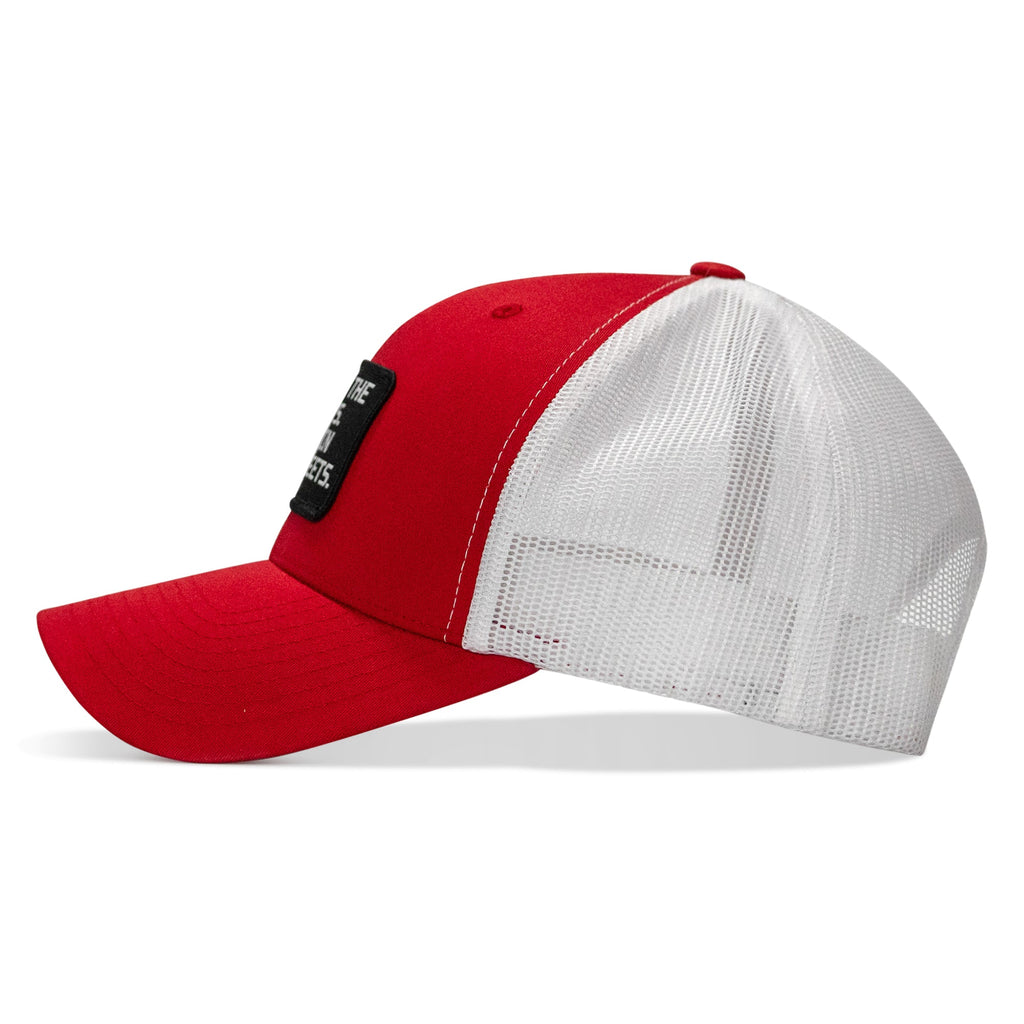 Dad In The Streets. Daddy In The Sheets. Black Patch Snapback Hat