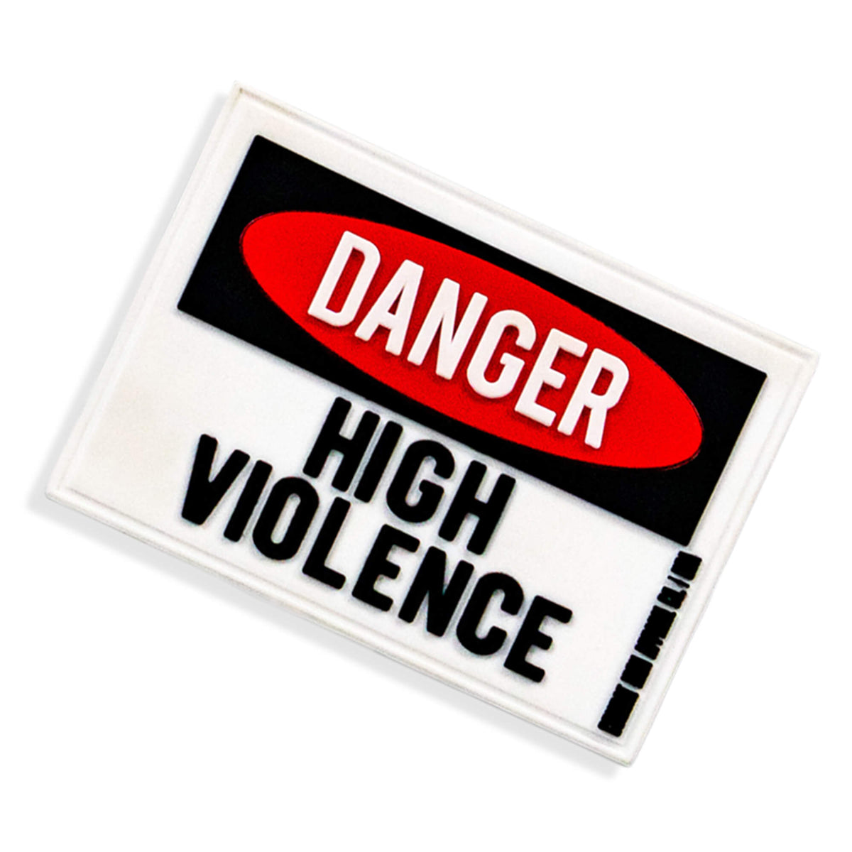 Danger High Violence Pvc Patch