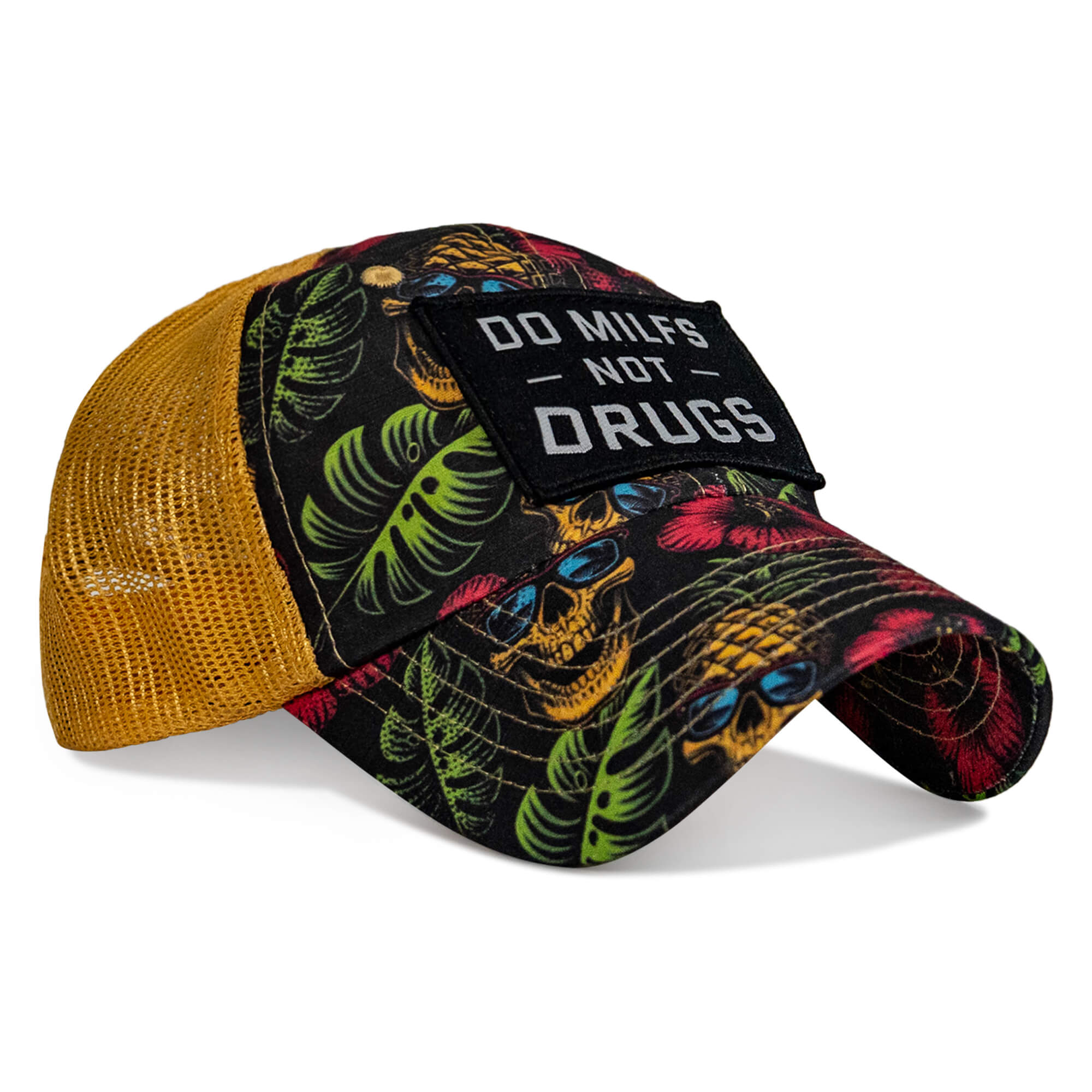 Ripstop Do Milfs Not Drugs Patch Tactical Ripstop Mesh Snapback Hat