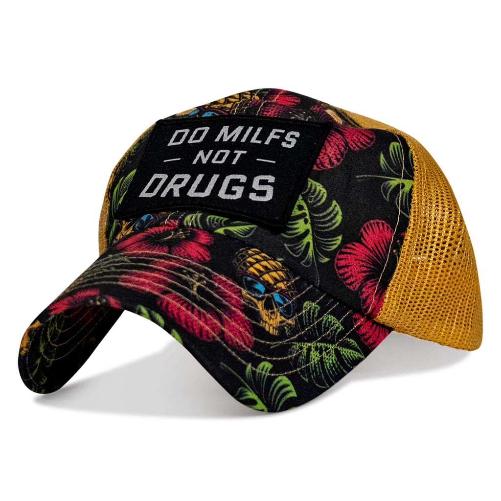 Ripstop Do Milfs Not Drugs Patch Tactical Ripstop Mesh Snapback Hat