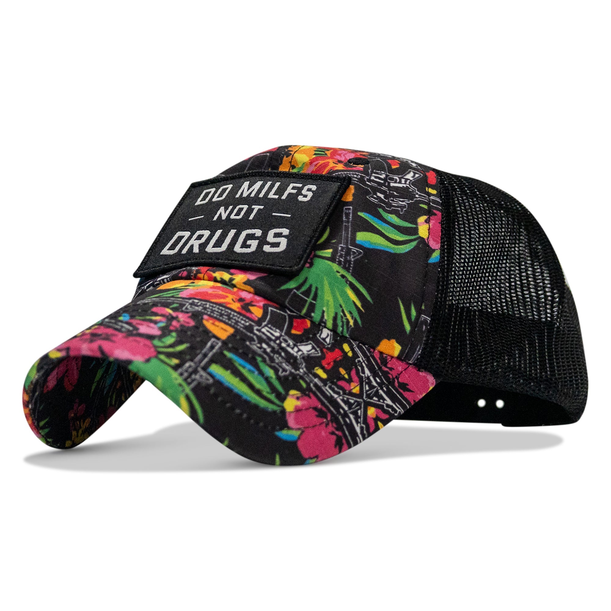 Ripstop Do Milfs Not Drugs Patch Tactical Ripstop Mesh Snapback Hat