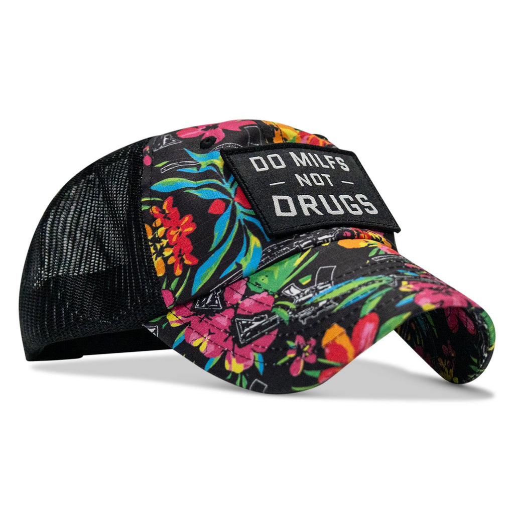 Ripstop Do Milfs Not Drugs Patch Tactical Ripstop Mesh Snapback Hat