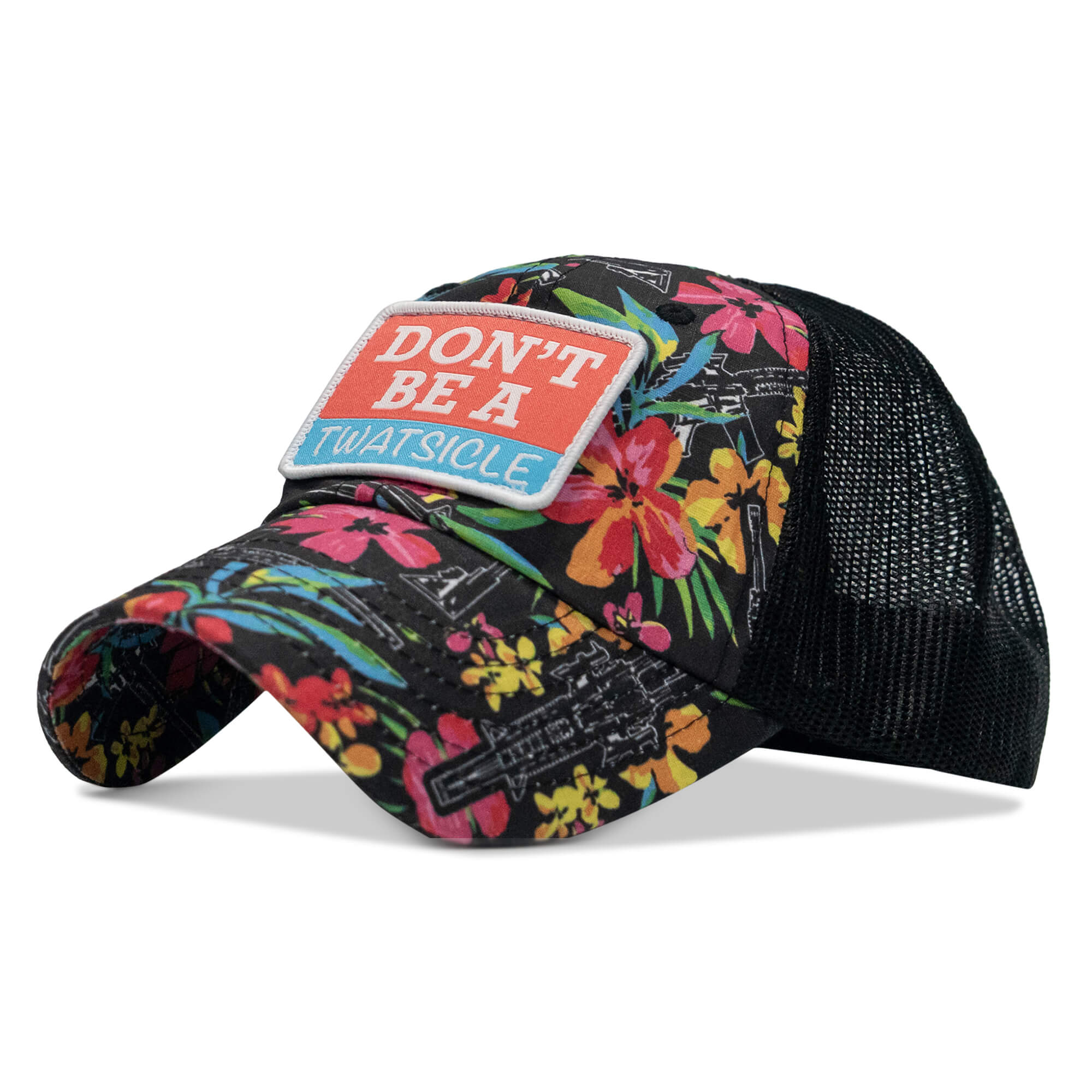 Don't Be A Twatsicle Patch Ripstop Mesh Snapback Hat