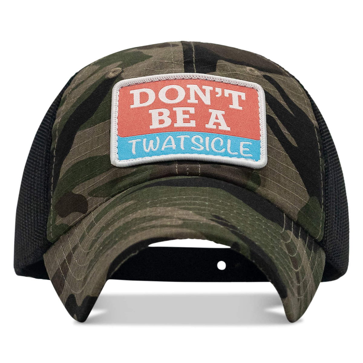 Don't Be A Twatsicle Patch Ripstop Mesh Snapback Hat