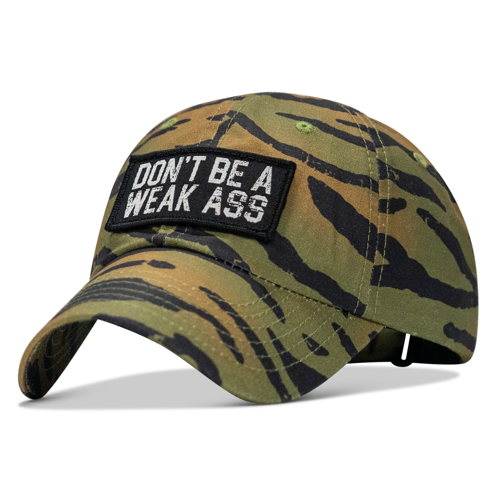 Don't Be A Weak Ass Patch Tactical Ripstop Mesh Snapback Hat
