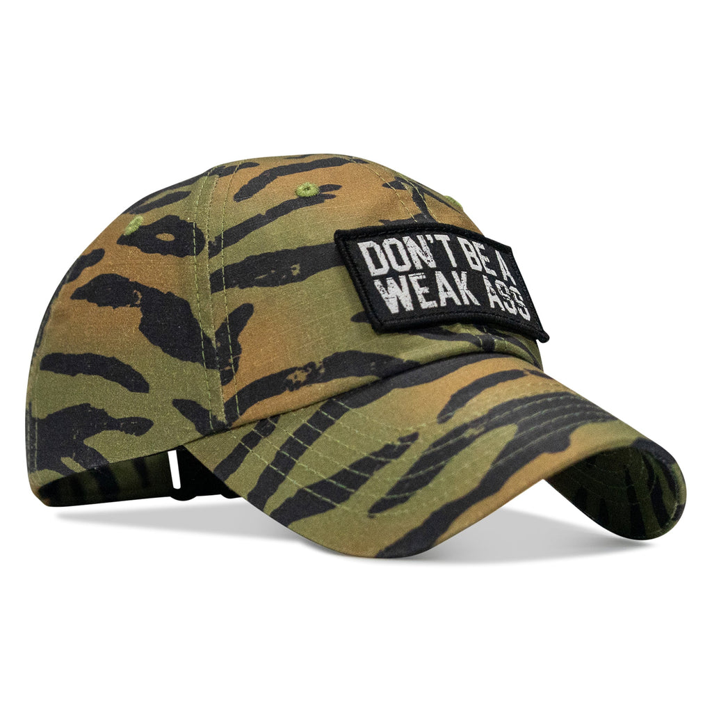 Don't Be A Weak Ass Patch Tactical Ripstop Mesh Snapback Hat