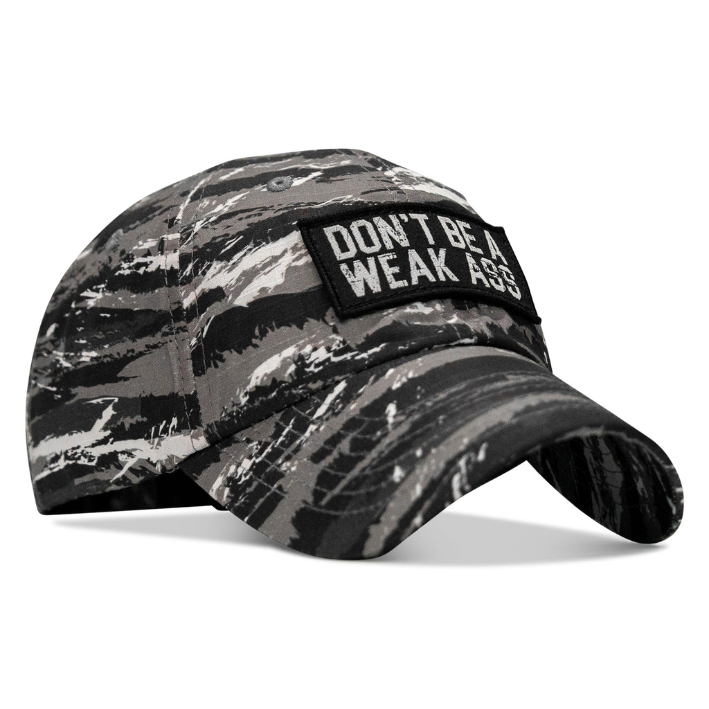 Don't Be A Weak Ass Patch Tactical Ripstop Mesh Snapback Hat