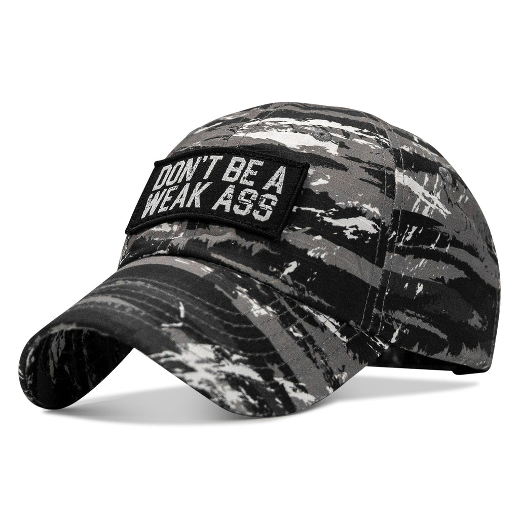 Don't Be A Weak Ass Patch Tactical Ripstop Mesh Snapback Hat