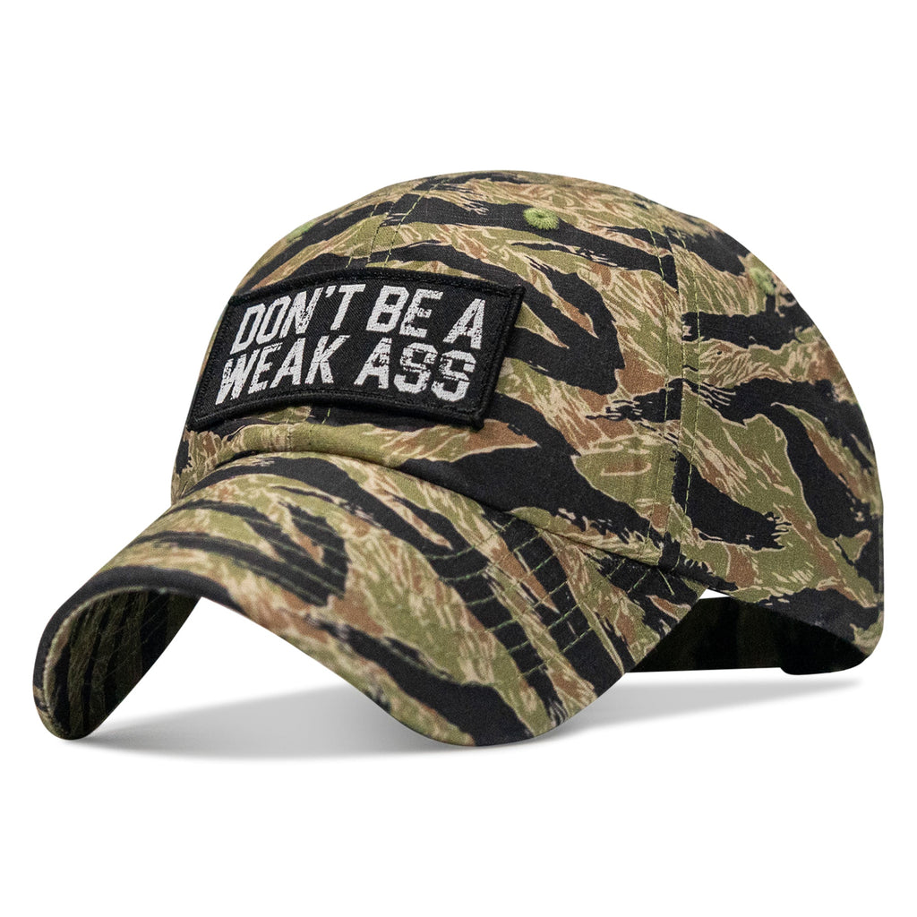Don't Be A Weak Ass Patch Tactical Ripstop Mesh Snapback Hat