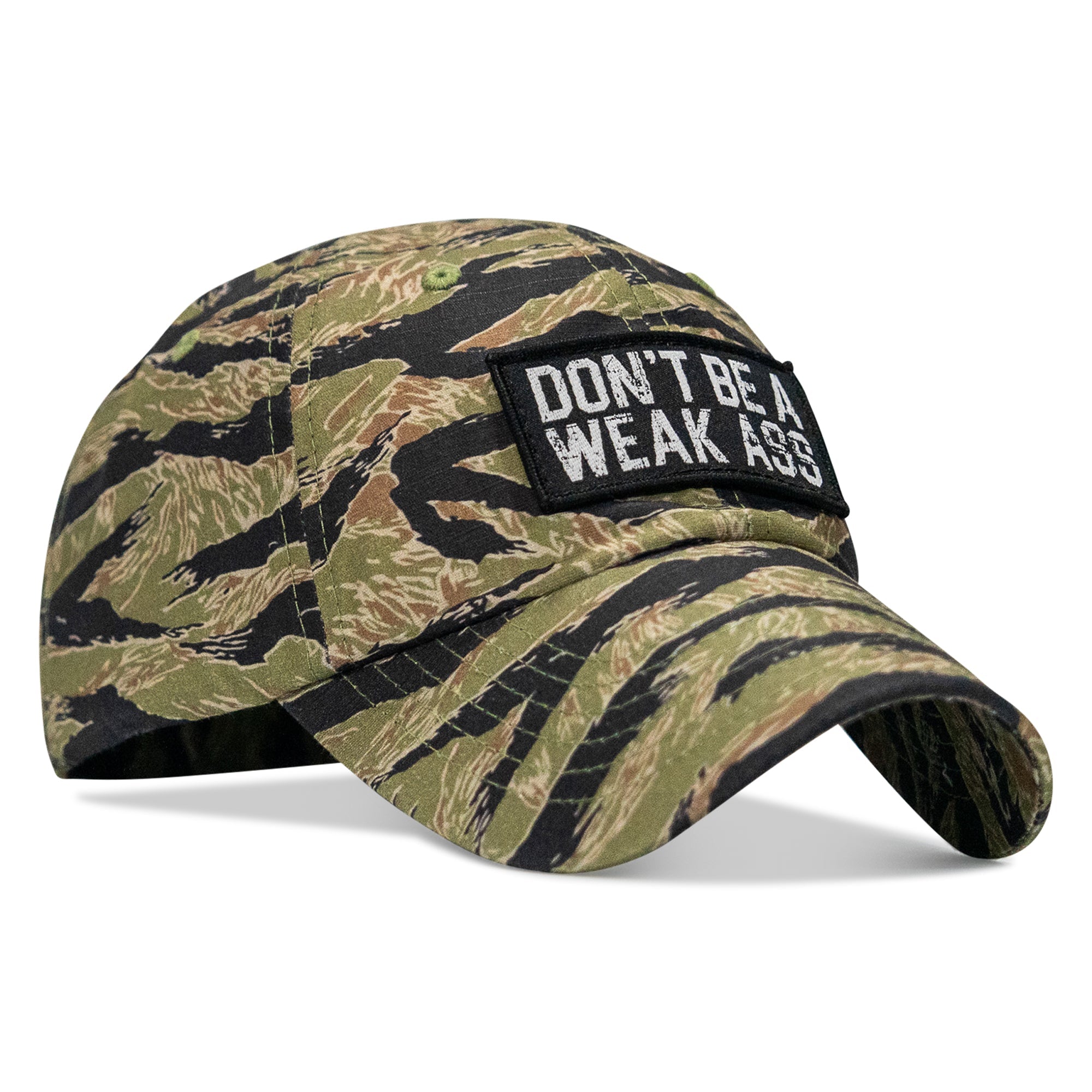 Don't Be A Weak Ass Patch Tactical Ripstop Mesh Snapback Hat
