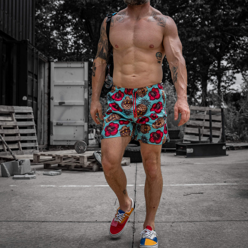Mid Thigh Mesh Training / Lifestyle Shorts | 5"