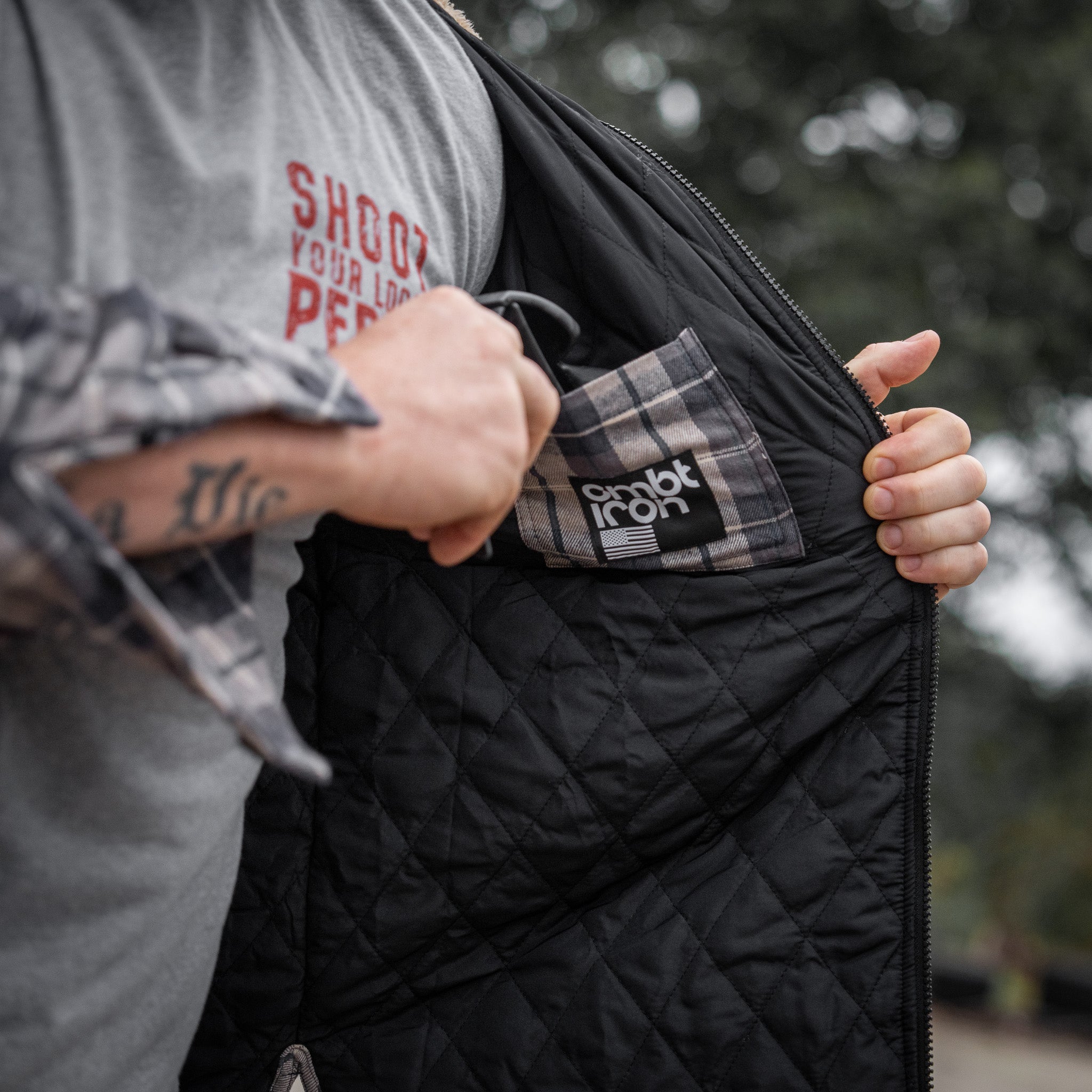 Frontier Zip Flannel Jacket