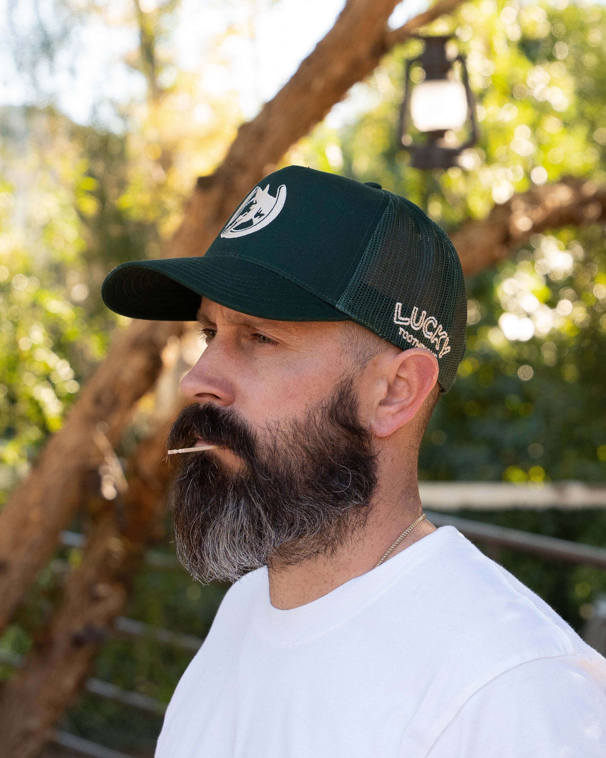 Lucky Toothpicks -  Lucky Logo Trucker Hat