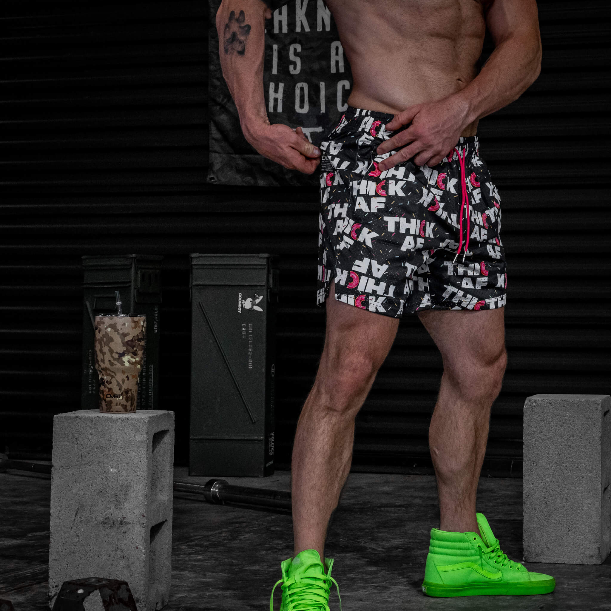 Mid Thigh Mesh Training / Lifestyle Shorts | 5"