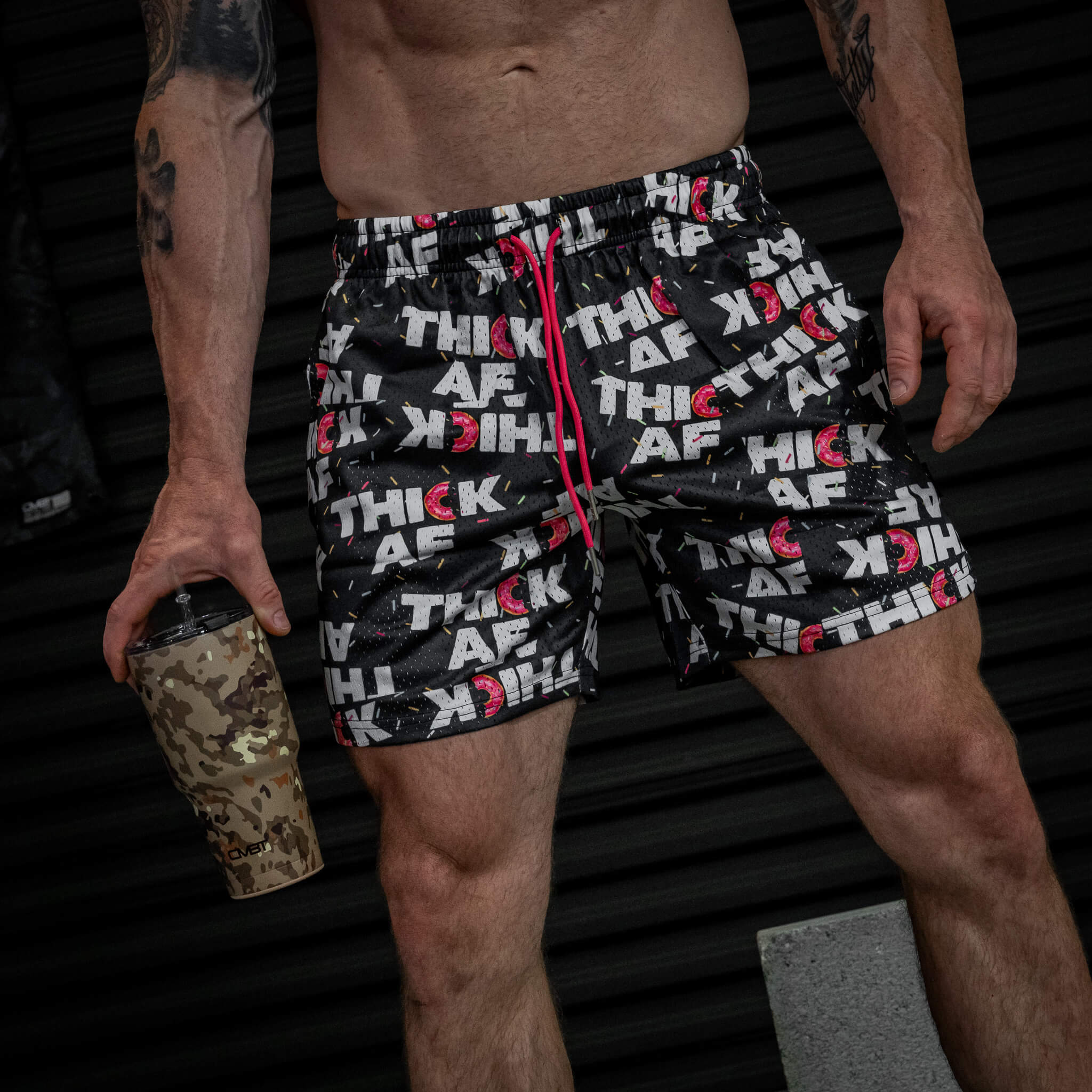 Mid Thigh Mesh Training / Lifestyle Shorts | 5"