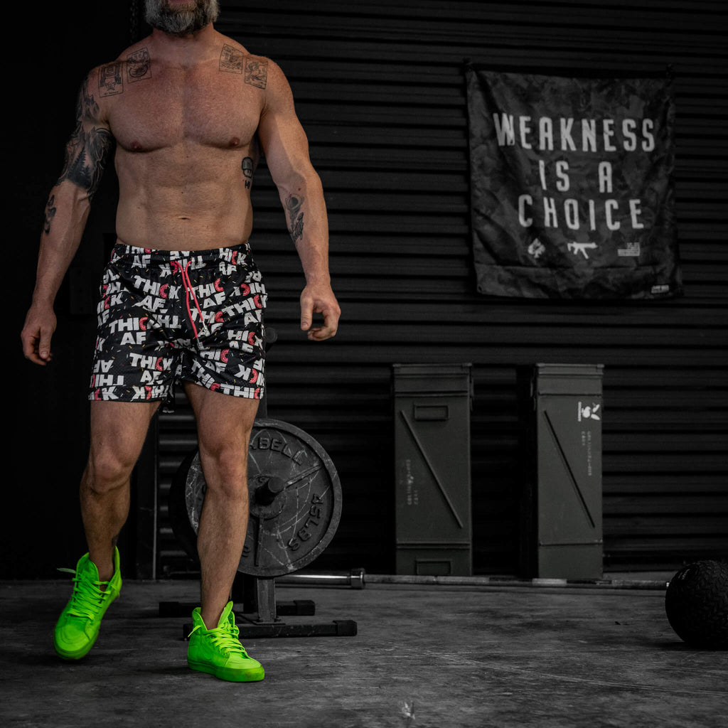 Mid Thigh Mesh Training / Lifestyle Shorts | 5"