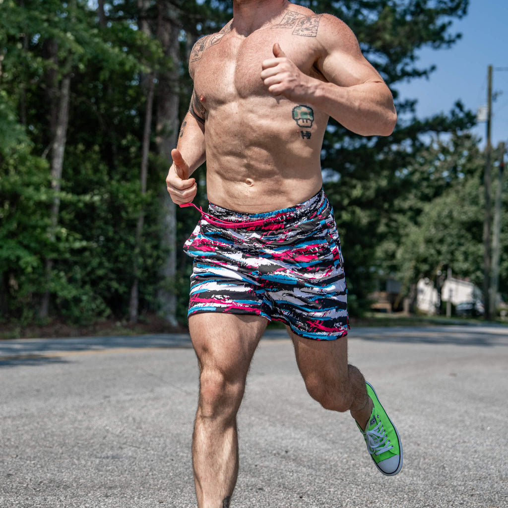 Mid Thigh Mesh Training / Lifestyle Shorts | 5"