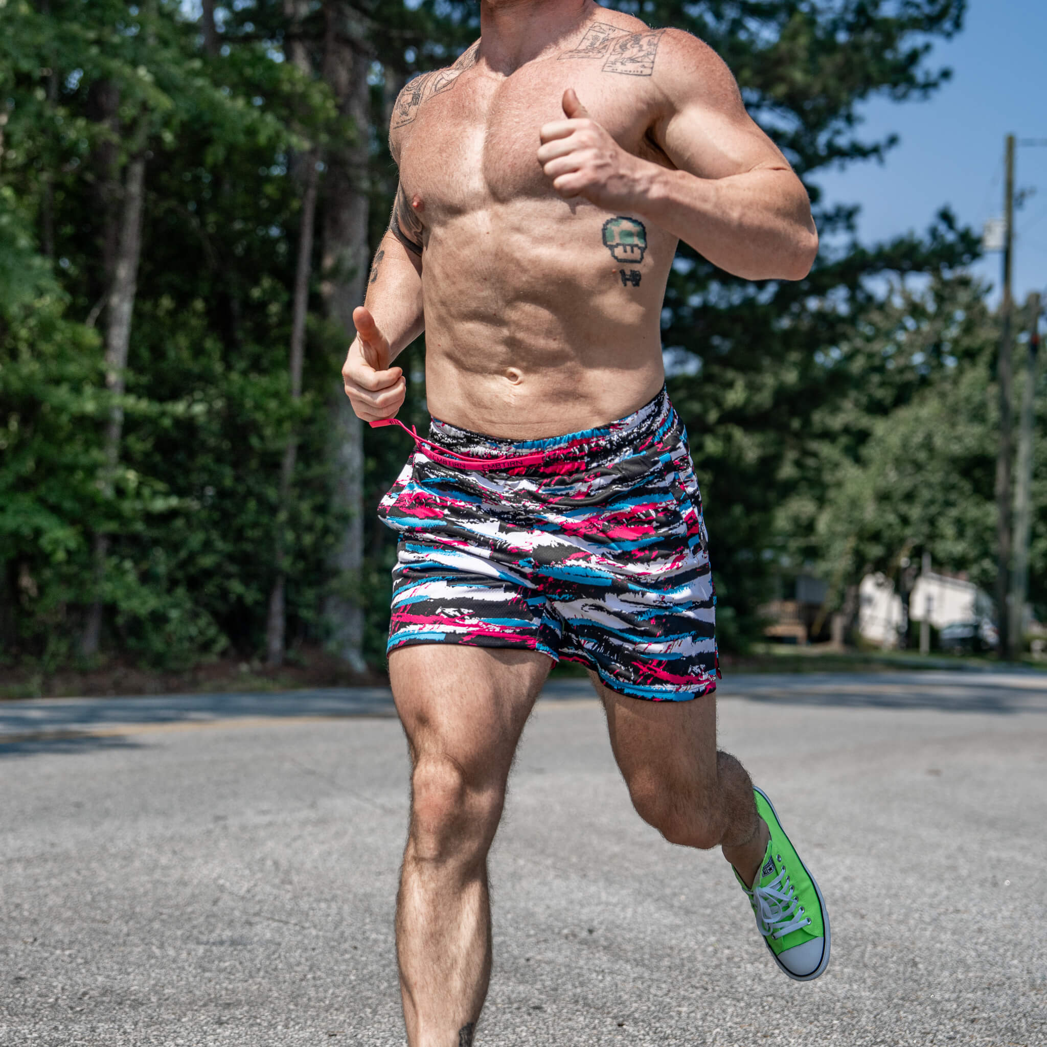 Mid Thigh Mesh Training / Lifestyle Shorts | 5"