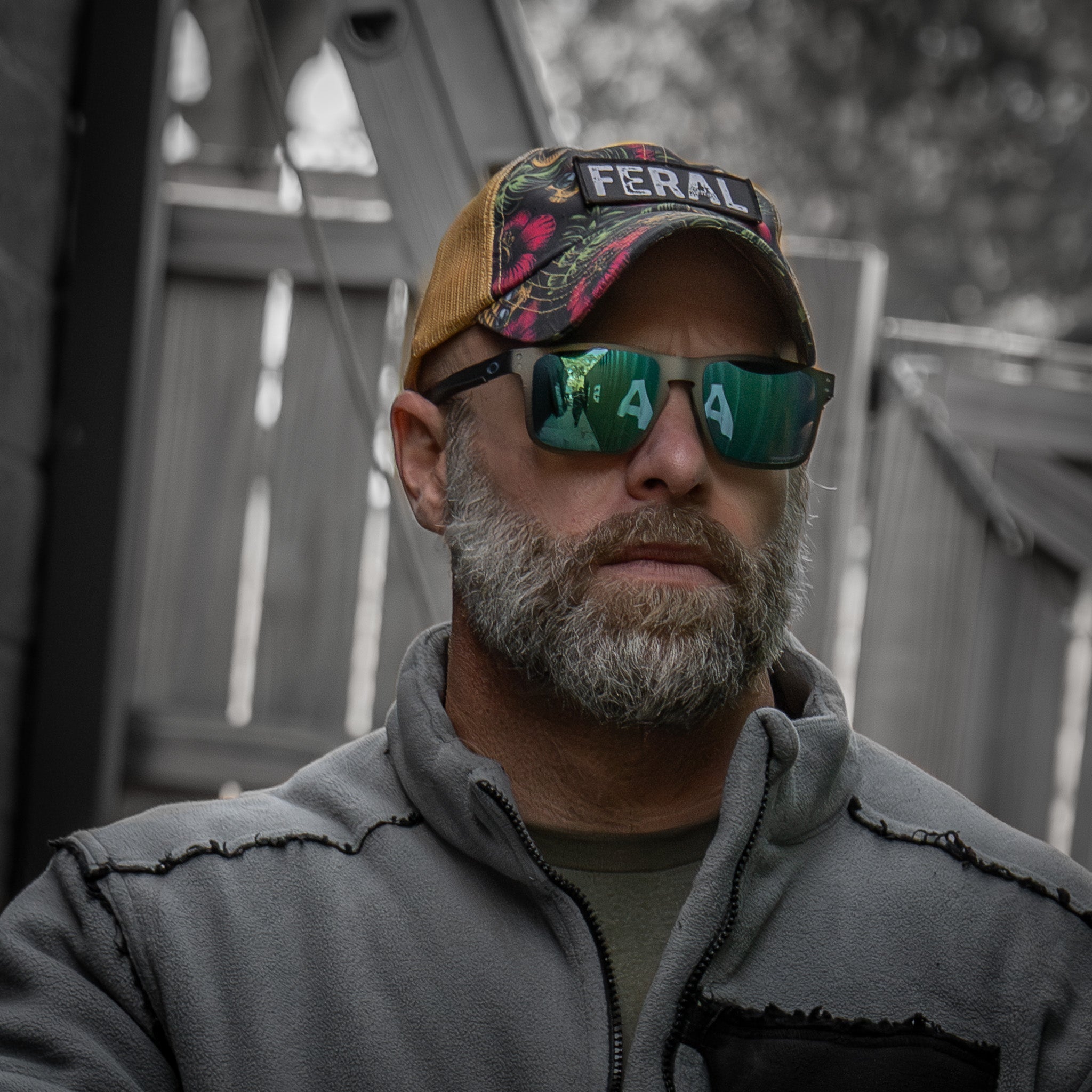 Feral Patch RipStop Tactical Mesh Snapback Hat