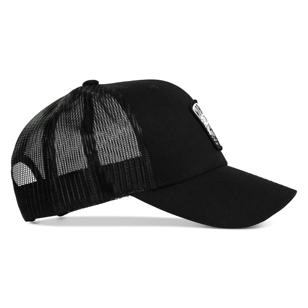 Nobody Is Coming To Save You Skull Patch Snapback Hat