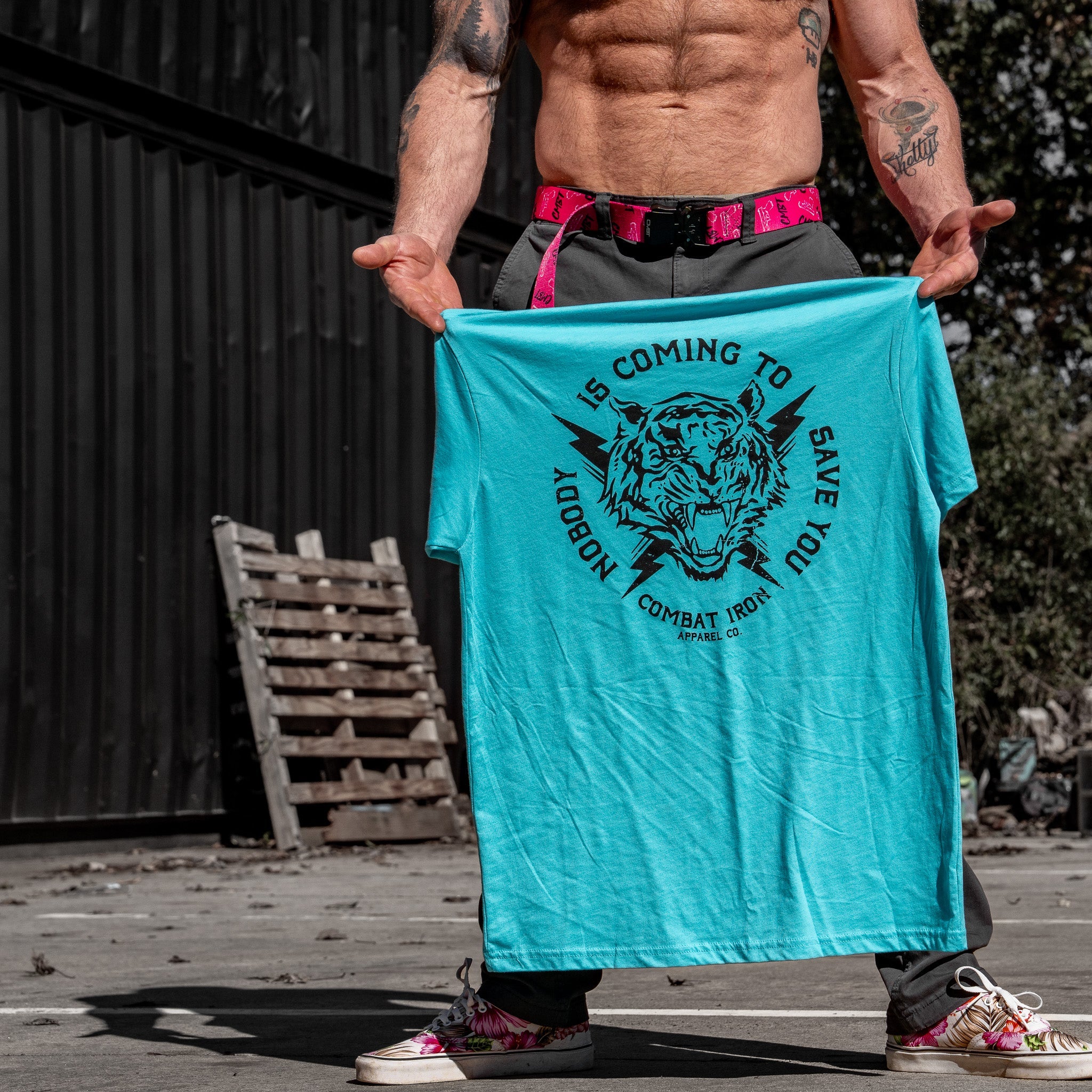 Nobody Is Coming To Save You Men's T-Shirt