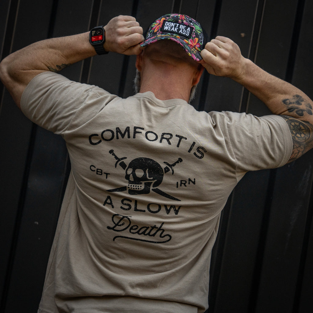 Don't Be A Weak Ass Patch Tactical Ripstop Mesh Snapback Hat
