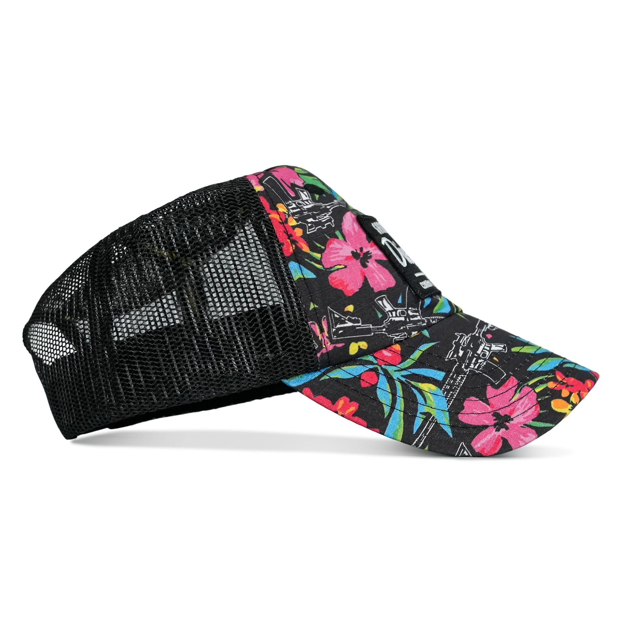 Shoot First. Die Last. Club Patch Tactical Ripstop Mesh Snapback Hat