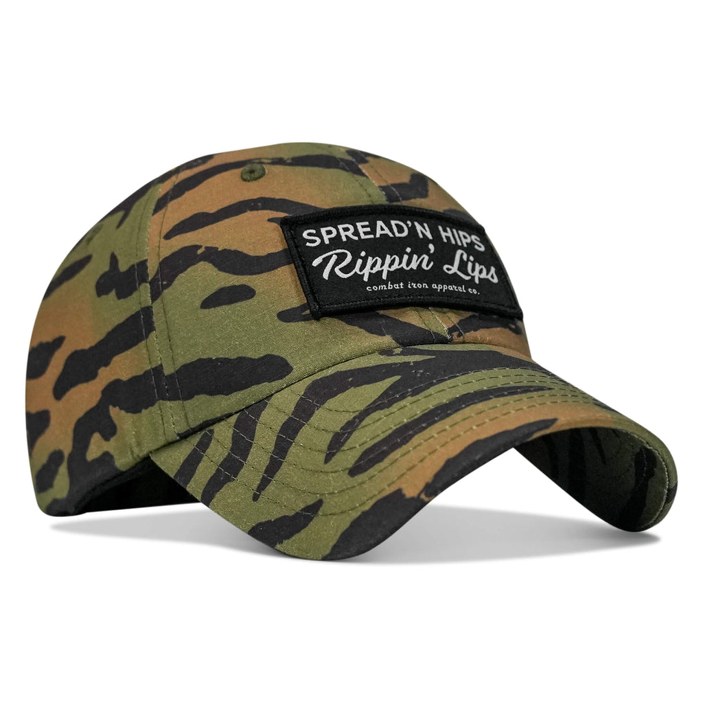 Spreadin' Hips and Rippin' Lips Patch Ripstop Snapback