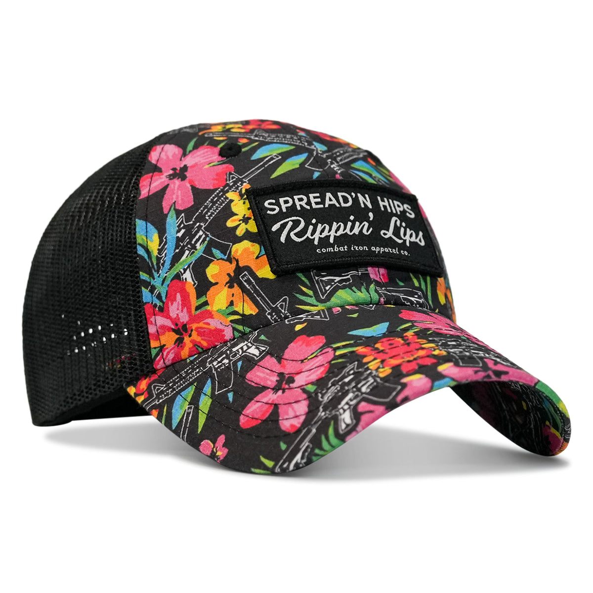 Spreadin' Hips and Rippin' Lips Patch Ripstop Snapback