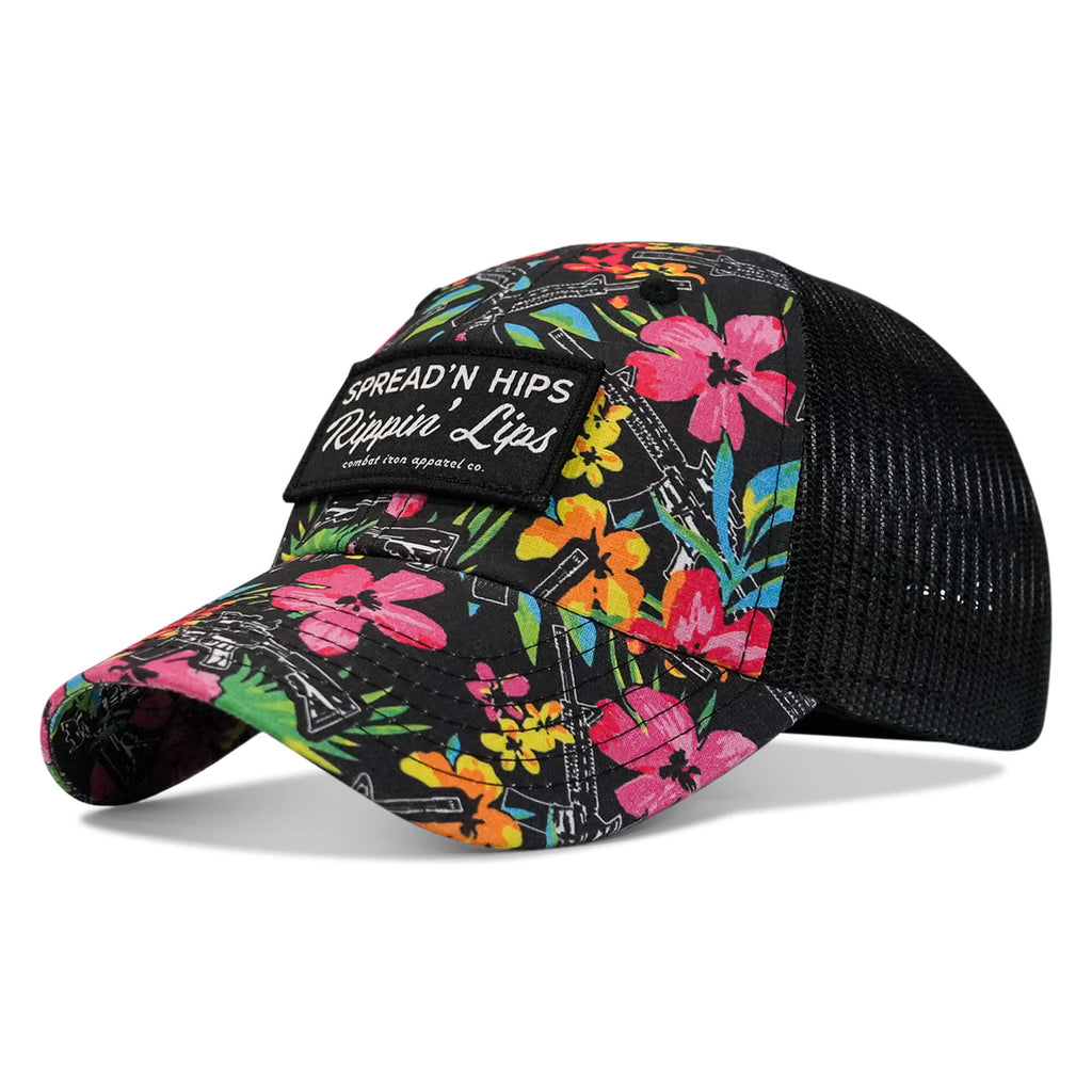 Spreadin' Hips and Rippin' Lips Patch Ripstop Snapback