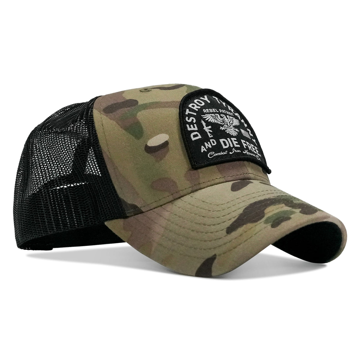 Destroy Tyranny and Die Free Patch Snapback