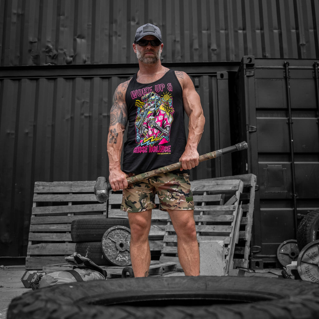 Woke Up & Chose Violence Men's Tank