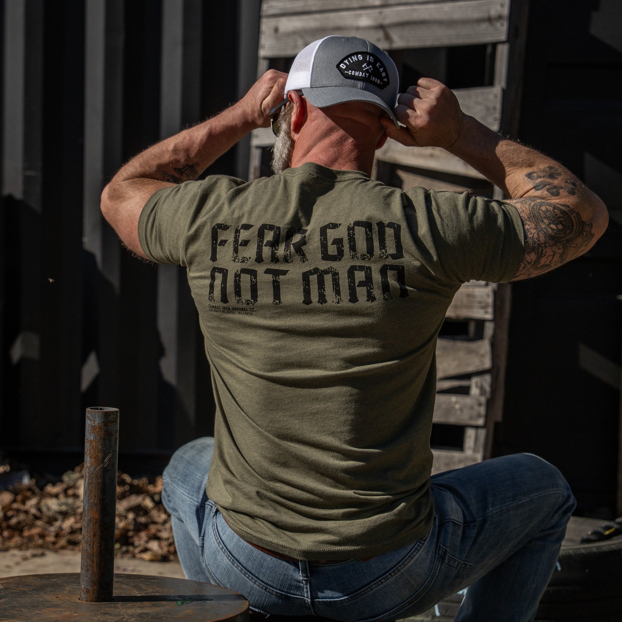 Fear God Not Man Men's T-Shirt