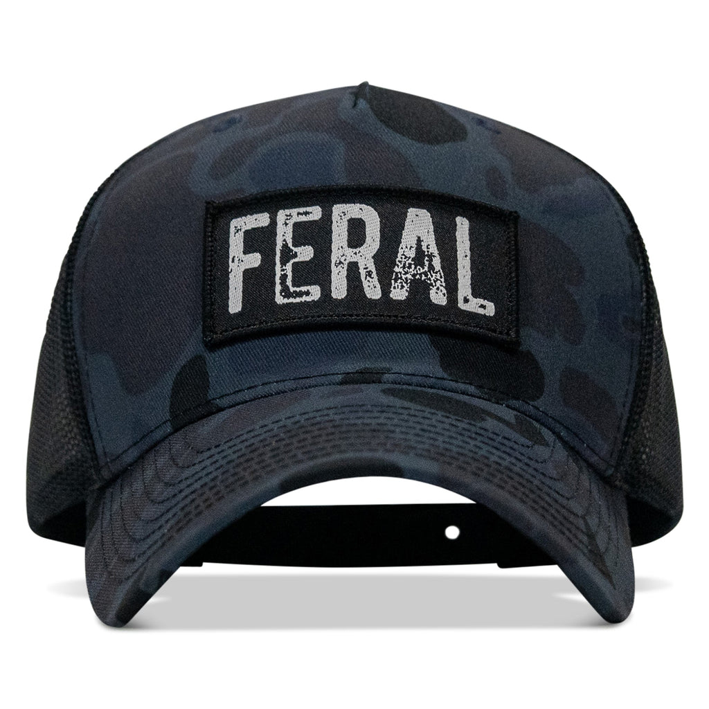 Feral Vintaged Patch Snapback Hat